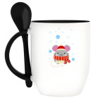 Кружка с ложкой