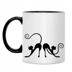 Кружка двухцветная