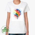 Женская футболка органик