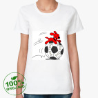 Женская футболка органик