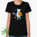 Женская футболка органик