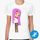 Женская спортивная футболка