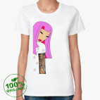 Женская футболка органик