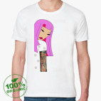 Мужская футболка органик