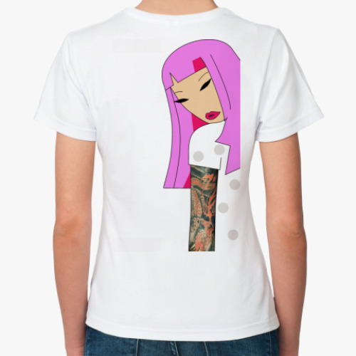 Классическая футболка Pink