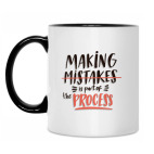 Кружка двухцветная