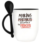 Кружка с ложкой