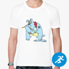 Мужская спортивная футболка