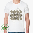 Мужская футболка органик