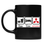 Кружка цветная UV-DTF