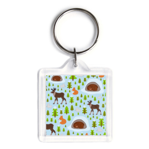Брелок Winter forest