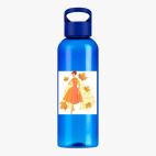 Прозрачная спортивная бутылка