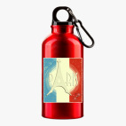 Металлическая бутылка 400 мл UV-DTF