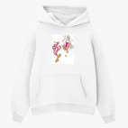 Толстовка худи оверсайз