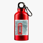 Металлическая бутылка 400 мл UV-DTF