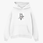 Толстовка худи оверсайз