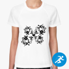 Женская спортивная футболка