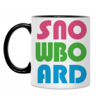 Кружка двухцветная