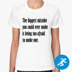 Женская спортивная футболка