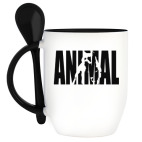 Кружка с ложкой