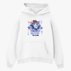 Толстовка худи оверсайз