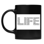 Кружка цветная UV-DTF