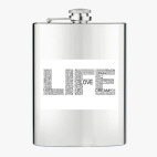 Фляжка стальная