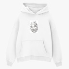 Толстовка худи оверсайз