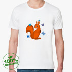 Мужская футболка органик