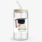 Банка с бамбуковой крышкой