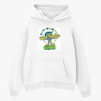 Толстовка худи оверсайз