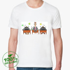 Мужская футболка органик