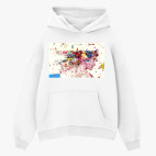 Толстовка худи оверсайз