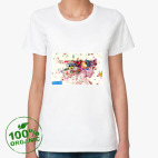 Женская футболка органик