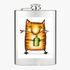 Фляжка стальная