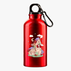 Металлическая бутылка 400 мл UV-DTF