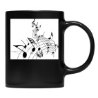 Кружка цветная UV-DTF