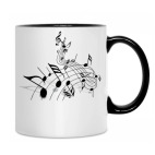 Кружка двухцветная