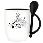 Кружка с ложкой