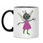 Кружка двухцветная