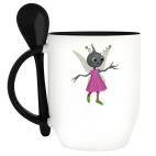 Кружка с ложкой