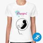 Женская спортивная футболка