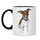 Кружка двухцветная