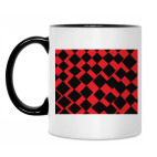 Кружка двухцветная