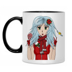 Кружка двухцветная