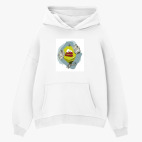 Толстовка худи оверсайз