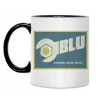 Кружка двухцветная