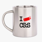 Кружка металлическая