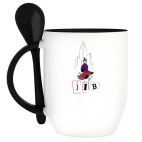 Кружка с ложкой