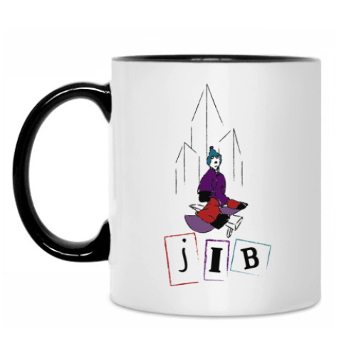 Кружка с принтом 'Jib'